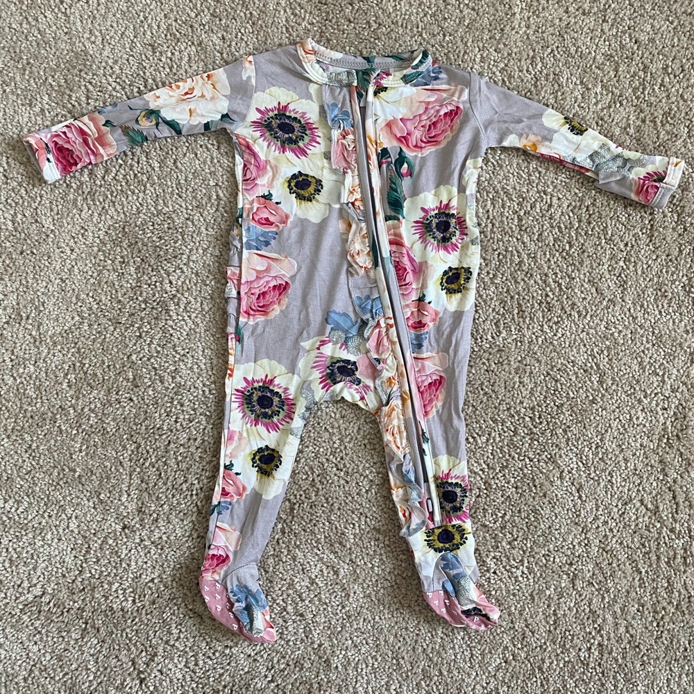 NWT Posh Peanut footie onesie